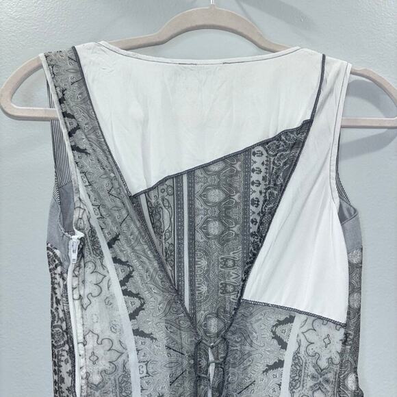 C’Fait Pour Vous Paris Abstract Layered Asymmetrical Dress Size 1 EU France - Picture 10 of 14